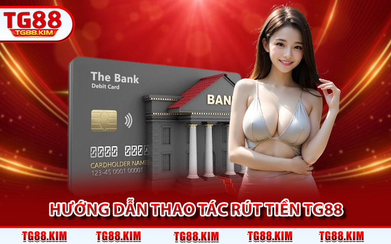 Hướng dẫn thao tác rút tiền TG88 chỉ với 4 bước